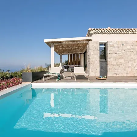 Villa Great Lefkada - 1 Bedroom - Nikinara - Stunning Sea Views - Perfect For Couples *
